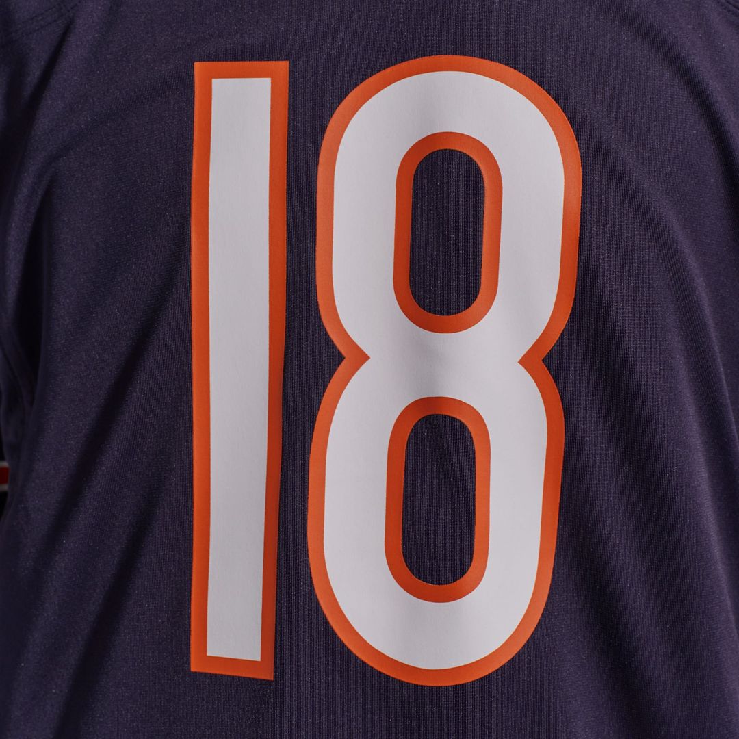 Chicago Bears Caleb Williams Nike Navy Player Game Jersey product image 11, provided for visual reference and product detail