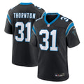 Carolina Panthers Corey Thornton Nike Black Team Game Jersey product image 1, provided for visual reference and product