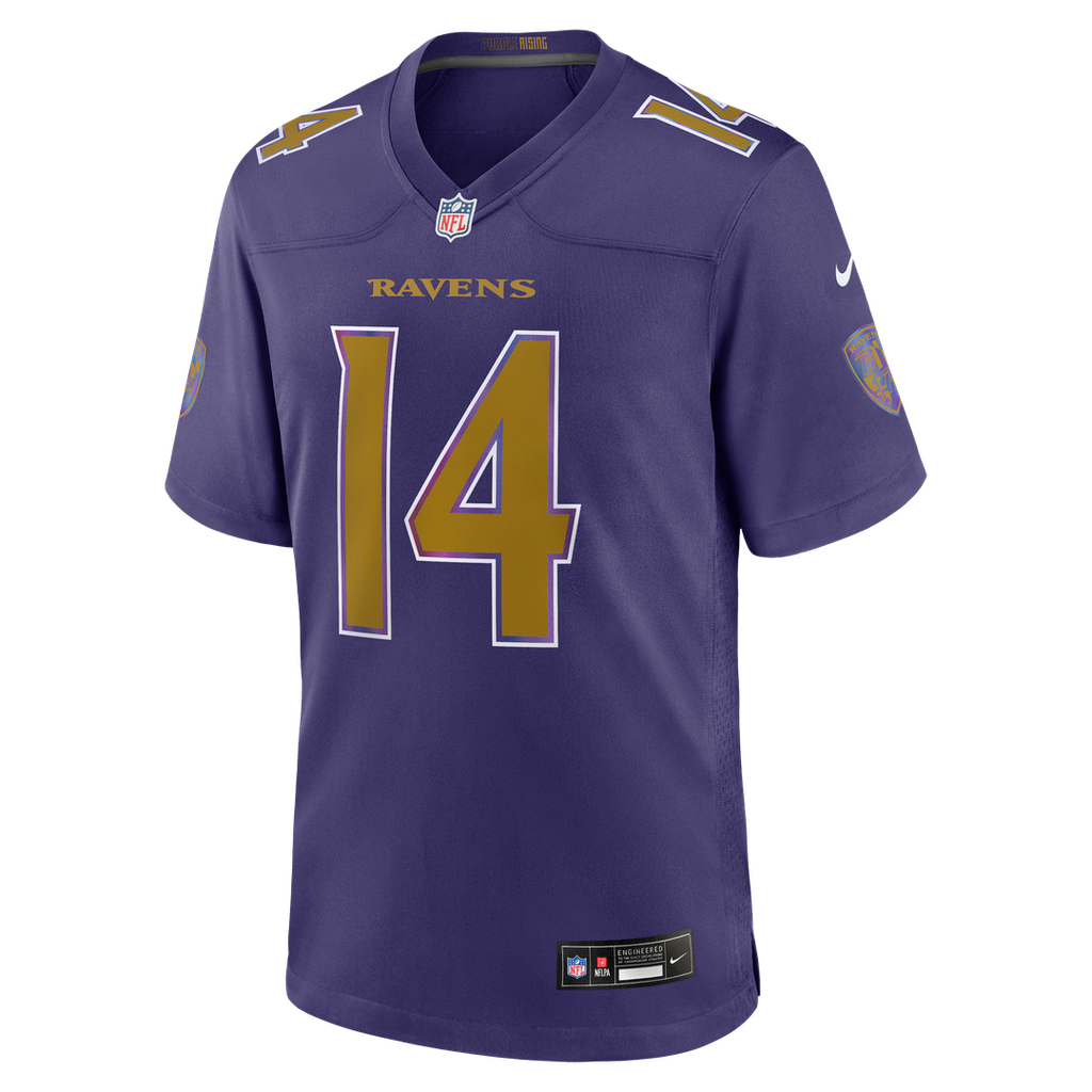 Baltimore Ravens Kyle Hamilton Nike Black Alternate Game Jersey product image 12, provided for visual reference and product
