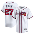 Atlanta Braves Austin Riley Nike White Home Limited Player Jersey product image 1, provided for visual reference and product