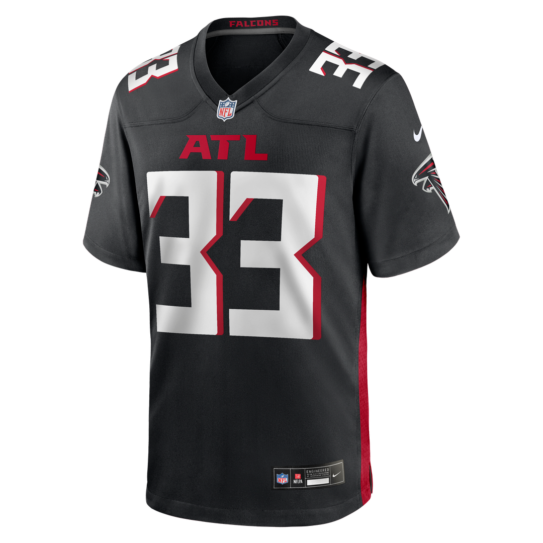 Atlanta Falcons Michael Turner Nike Black Game Retired Player Jersey product image 2, provided for visual reference and