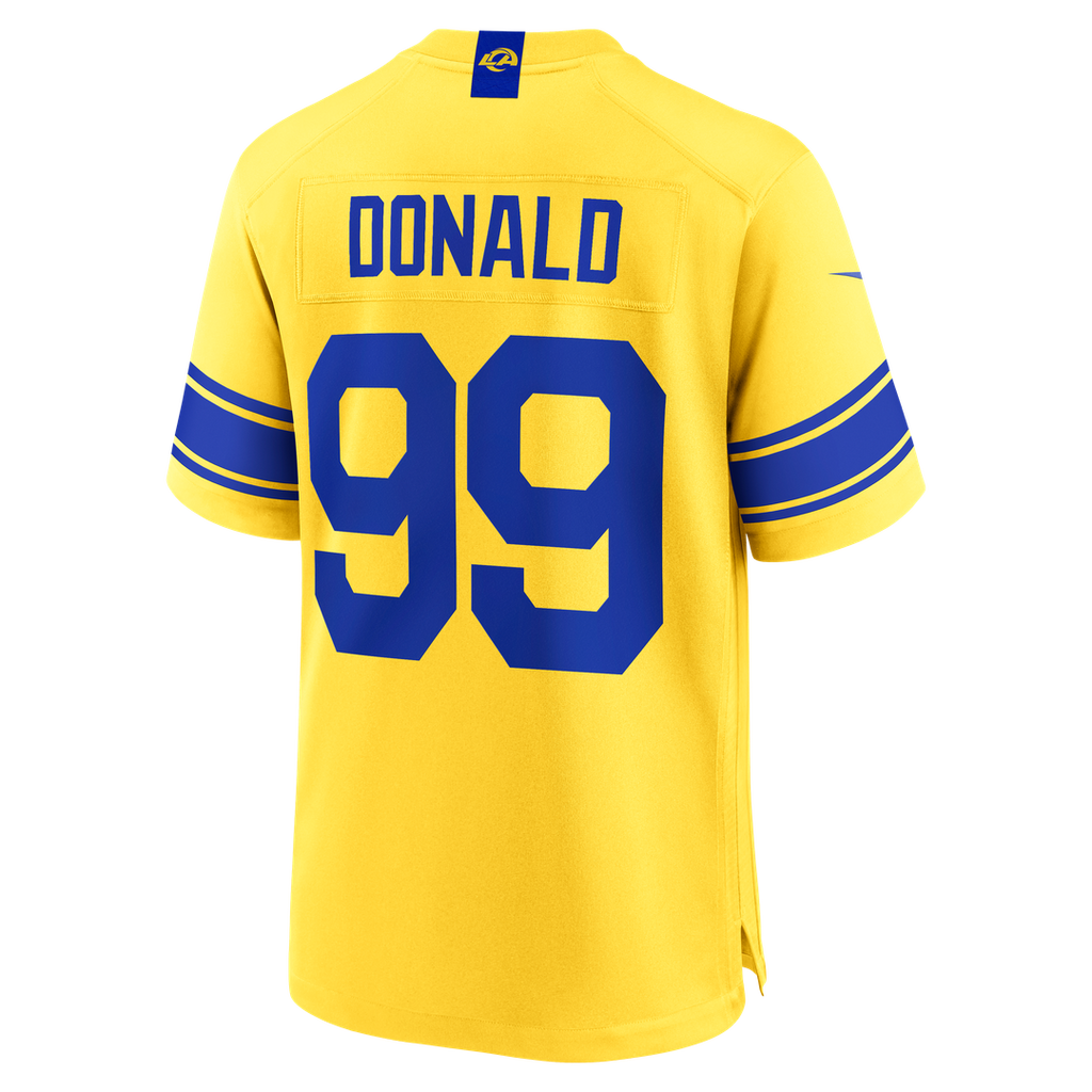 Los Angeles Rams Aaron Donald Nike White Game Jersey product image 12, provided for visual reference and product detail