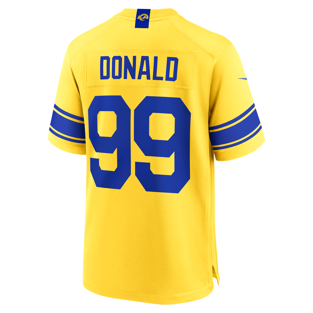 Los Angeles Rams Aaron Donald Nike White Game Jersey product image 12, provided for visual reference and product detail