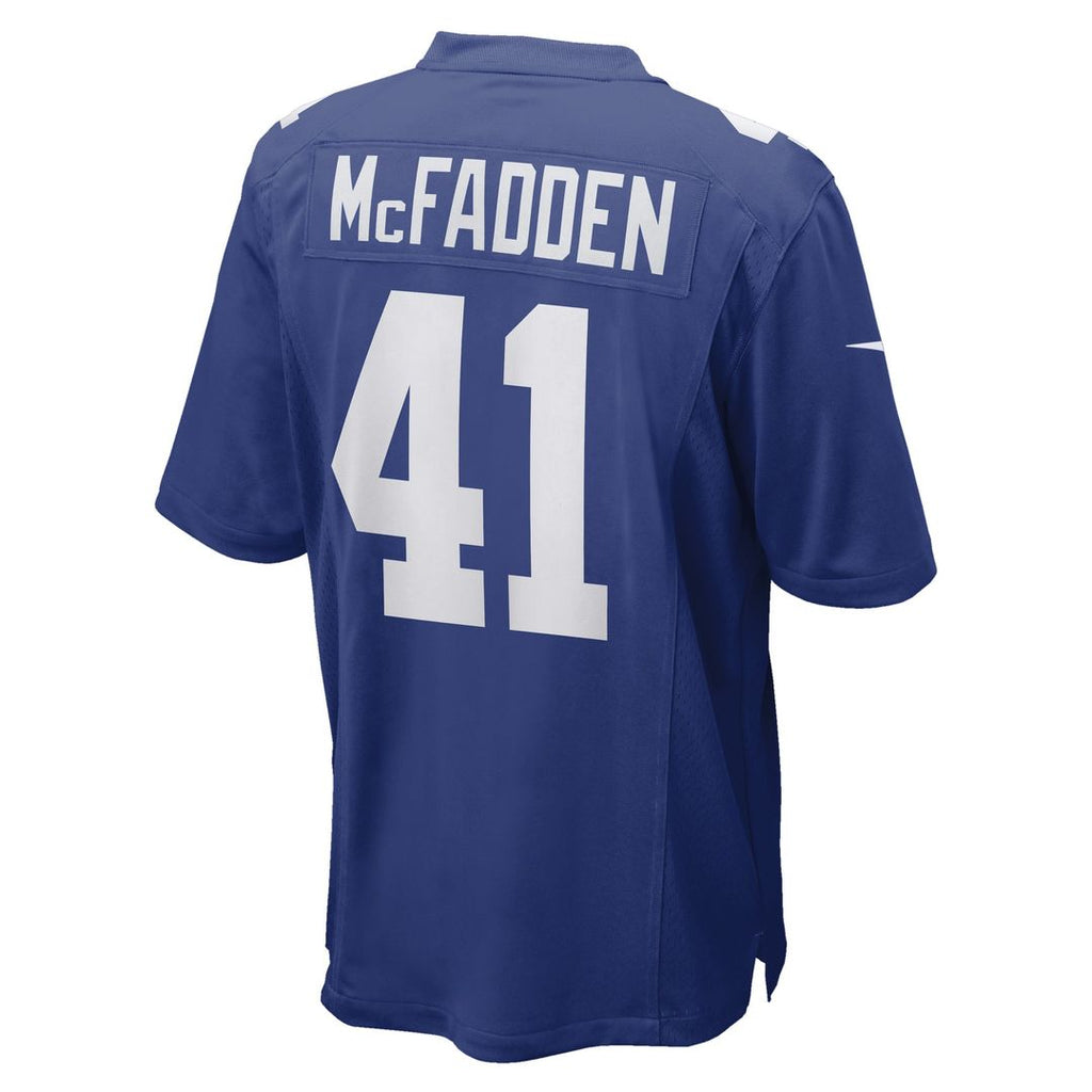 New York Giants Micah McFadden Nike Royal Game Player Jersey product image 3, provided for visual reference and product