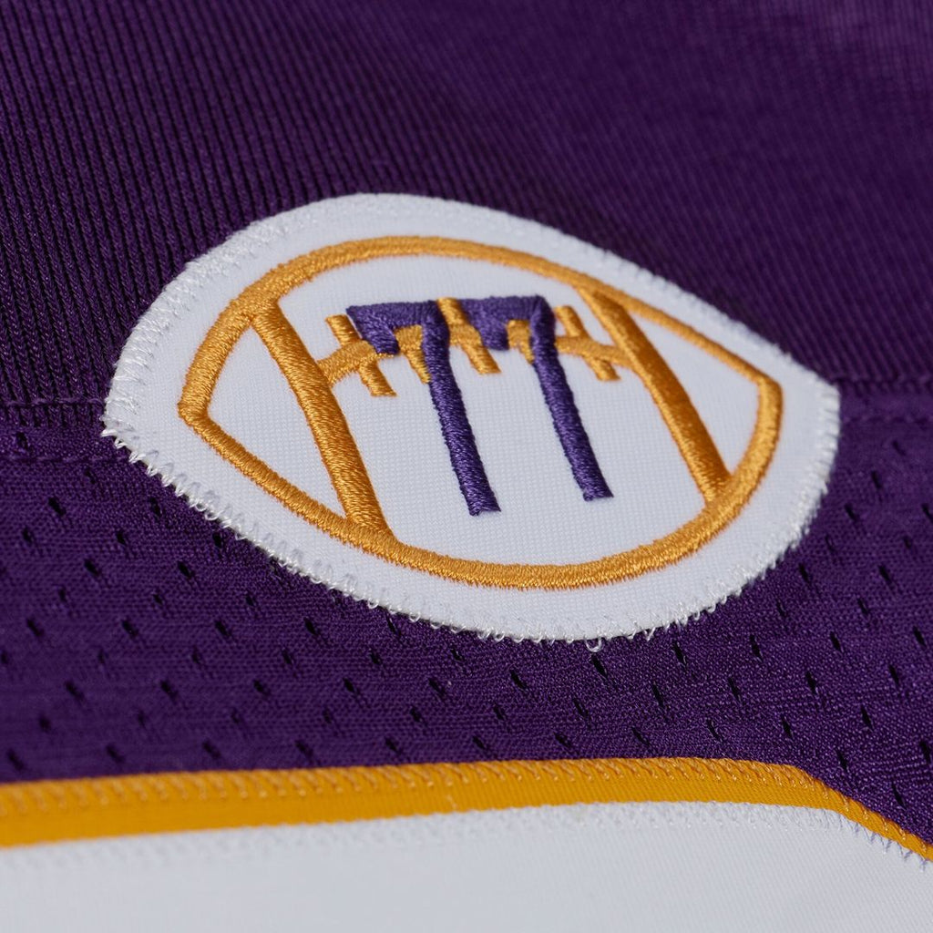 Minnesota Vikings Cris Carter Mitchell & Ness Purple 2001 Authentic Throwback Jersey product image 6, provided for visual