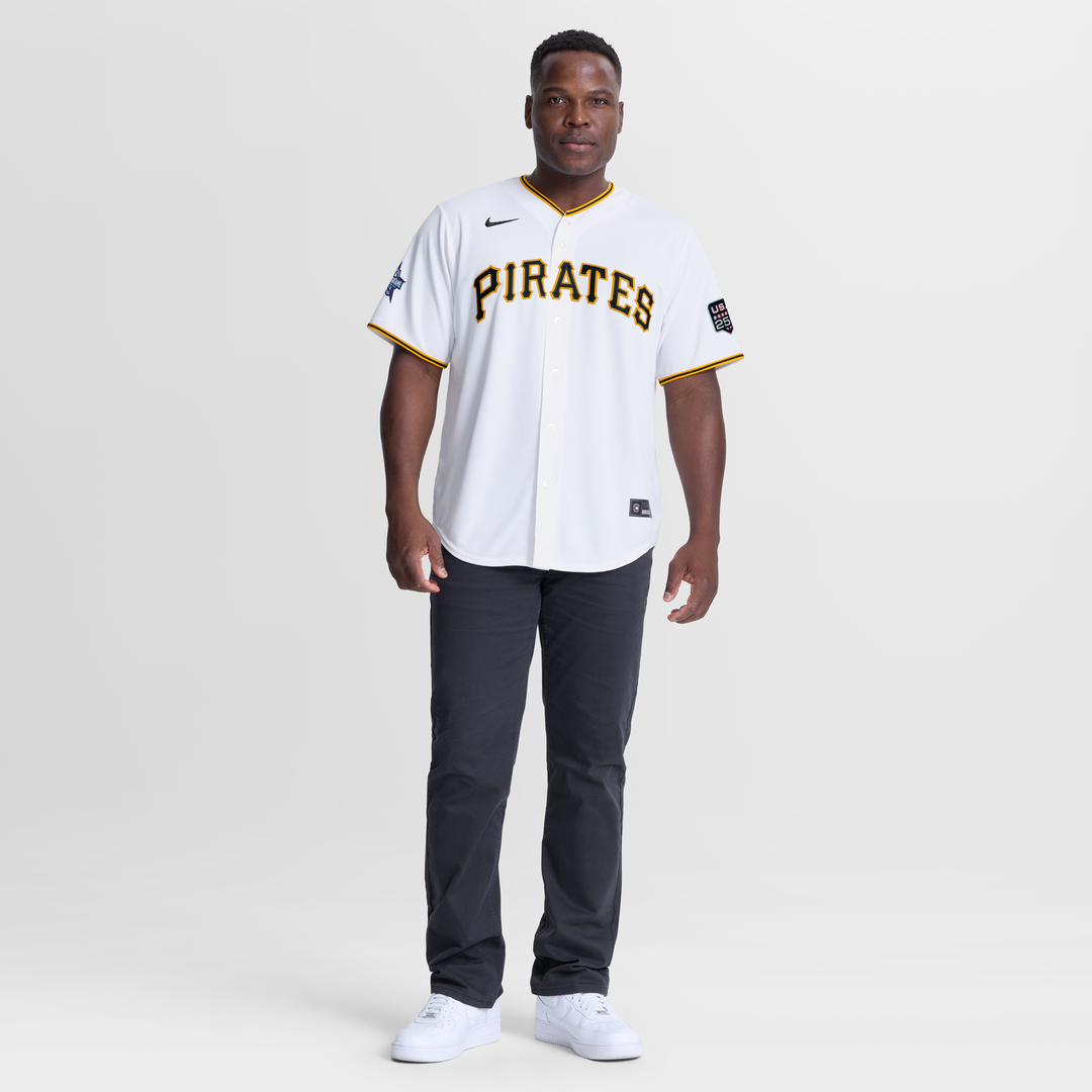 2026 All-Star Game Pittsburgh Pirates Paul Skenes Nike White Replica Jersey product image 4, provided for visual reference