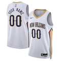 New Orleans Pelicans Nike Association Swingman Jersey - Custom - Unisex product image 1, provided for visual reference and