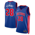 Detroit Pistons Nike Icon Edition Swingman Jersey - Blue - Isaiah Stewart - Unisex product image 1, provided for visual