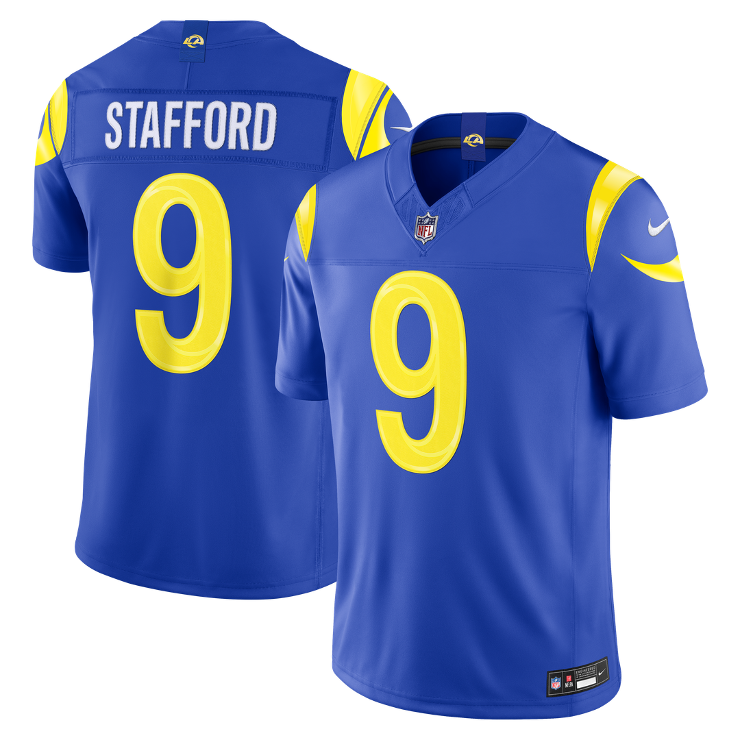 Los Angeles Rams Matthew Stafford Nike Royal Team Vapor F.U.S.E. Stitched Limited Jersey product image 1, provided for