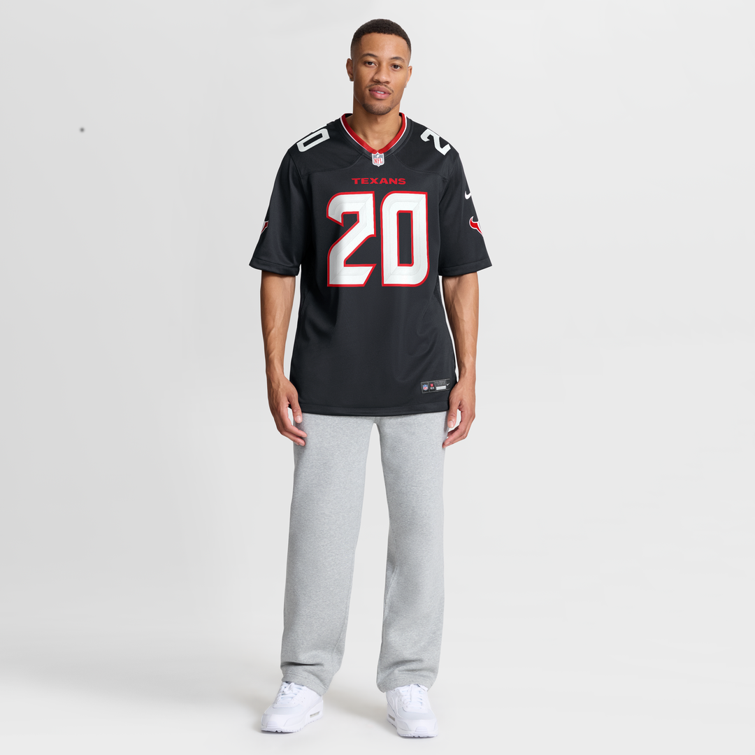 Houston Texans Ja'Marcus Ingram Nike Navy Team Game Jersey product image 4, provided for visual reference and product detail