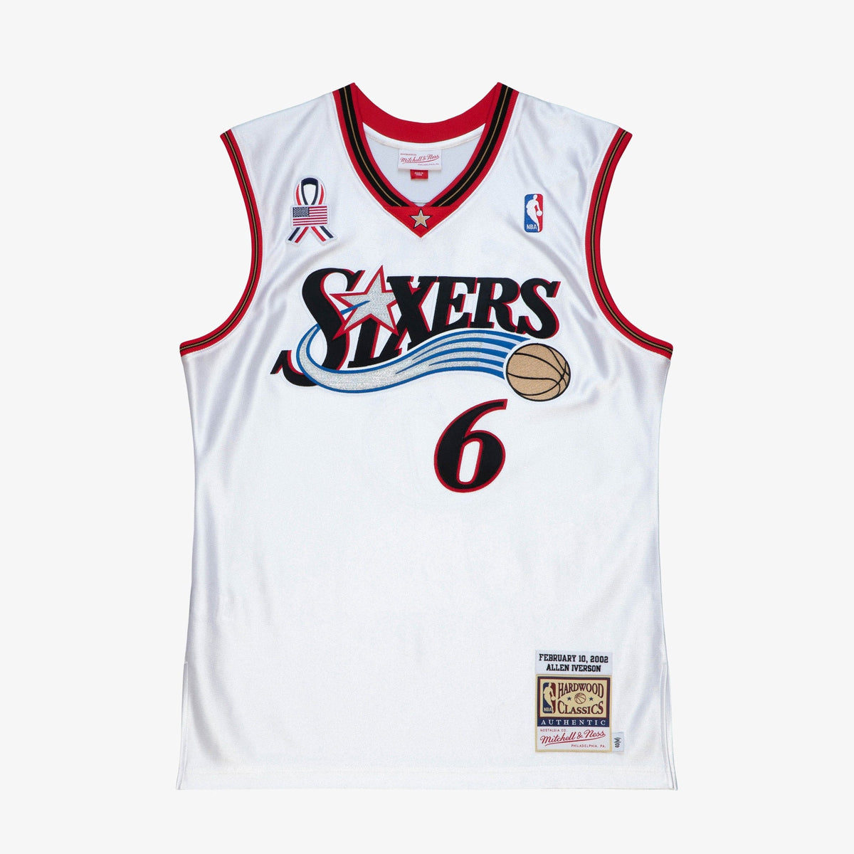 Philadelphia 76ers Mitchell & Ness Allen Iverson 2002 product image 3