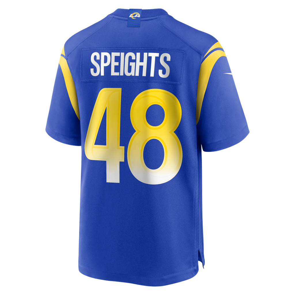 Los Angeles Rams Omar Speights Nike Royal Game Jersey product image 3, provided for visual reference and product detail