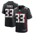 Atlanta Falcons Michael Turner Nike Black Game Retired Player Jersey product image 1, provided for visual reference and