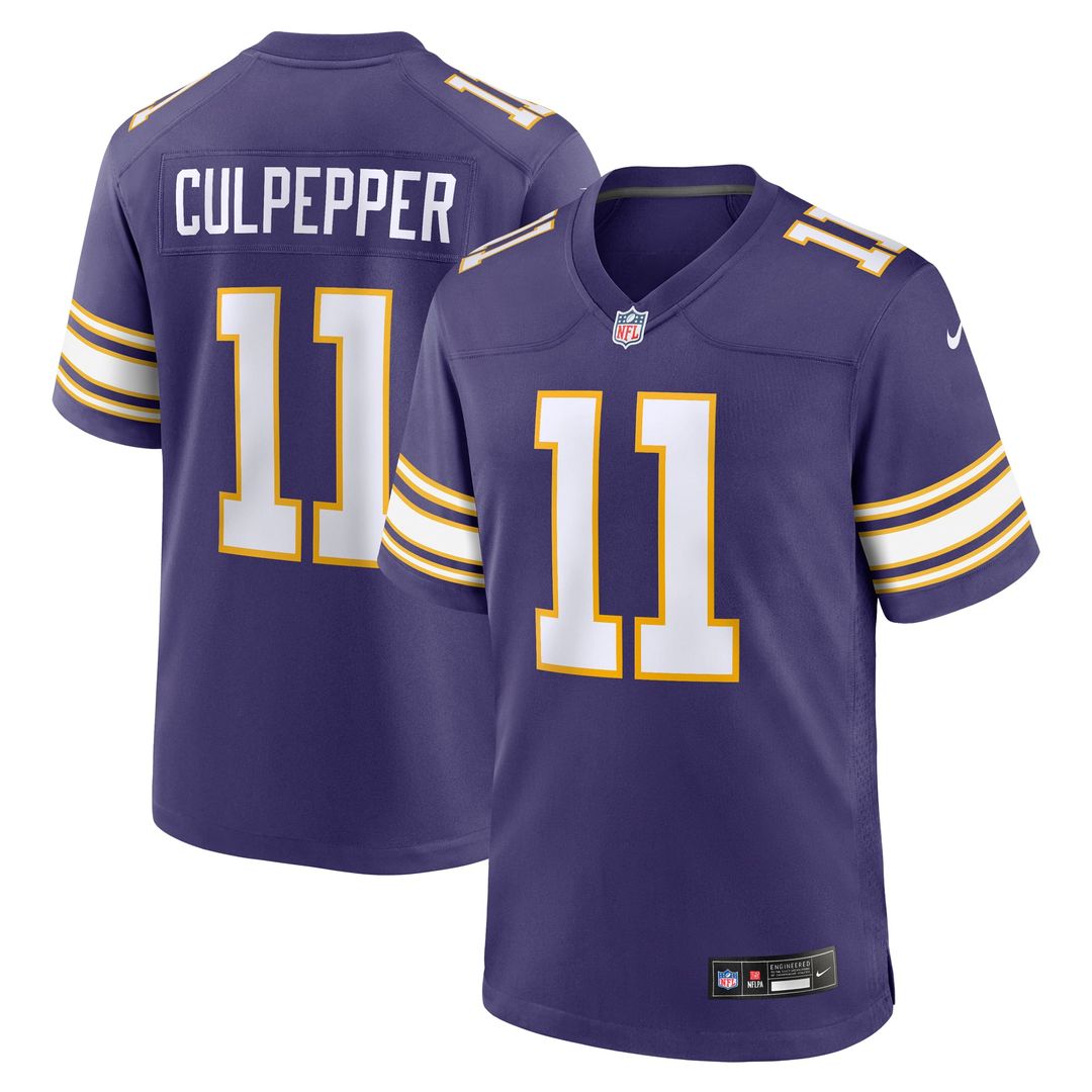 Minnesota Vikings Daunte Culpepper Nike Purple Retired Player Alternate Game Jersey product image 1, provided for visual