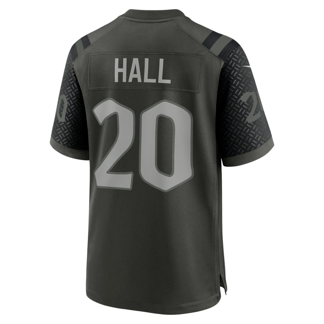 New York Jets Breece Hall Nike Green Rivalries Collection Game Jersey product image 7, provided for visual reference and
