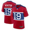 New York Giants Jameis Winston Nike Century Red Alternate Game Jersey product image 1, provided for visual reference and