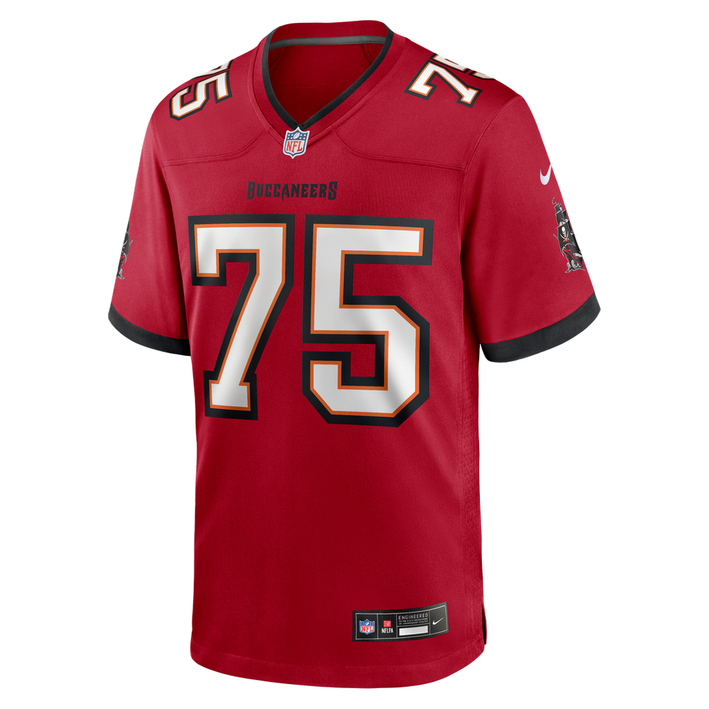 Tampa Bay Buccaneers Billy Schrauth Nike Red Team Game Jersey product image 4, provided for visual reference and product