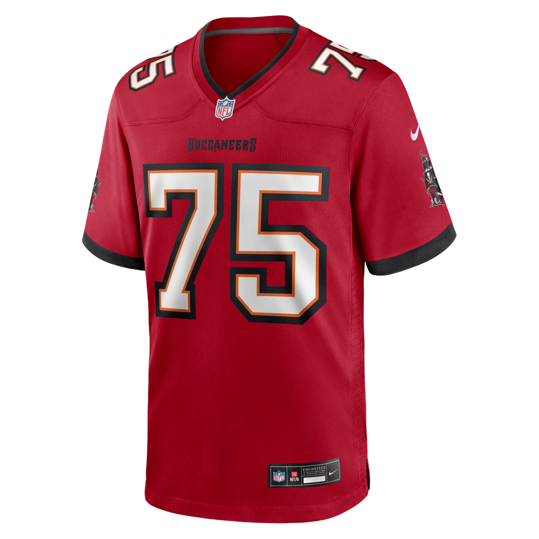 Tampa Bay Buccaneers Billy Schrauth Nike Red Team Game Jersey product image 4, provided for visual reference and product