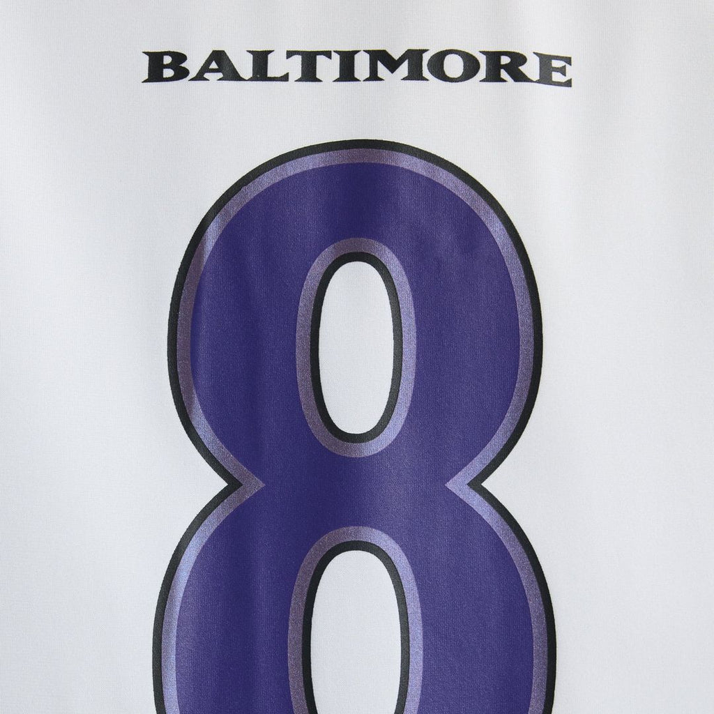 Baltimore Ravens Lamar Jackson Nike White Game Jersey product image 10, provided for visual reference and product detail