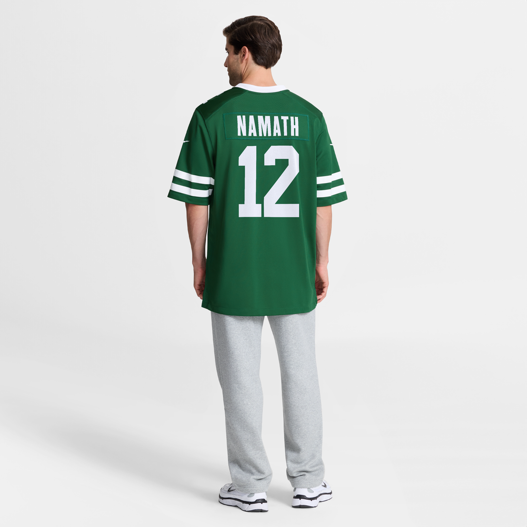 New York Jets Joe Namath Nike White Classic Alternate Retired Player Game Jersey product image 20, provided for visual