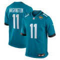 Jacksonville Jaguars Parker Washington Nike Teal Team Game Jersey product image 1, provided for visual reference and product