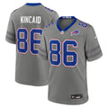 Buffalo Bills Dalton Kincaid Nike Gray Nickel City Game Jersey product image 1, provided for visual reference and product