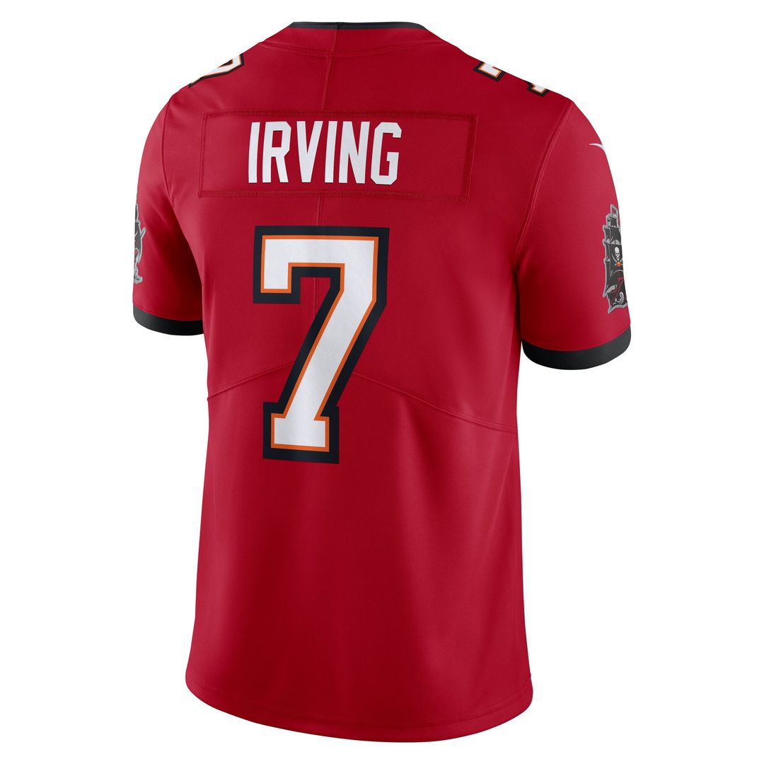 Tampa Bay Buccaneers Bucky Irving Nike Red Vapor Untouchable Stitched Limited Jersey product image 3, provided for visual