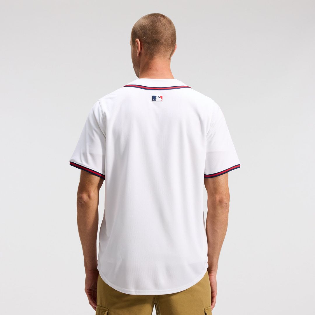 Atlanta Braves Nike White Home Limited Jersey product image 14, provided for visual reference and product detail review