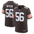 Cleveland Browns Luke Wypler Nike Brown Team Game Jersey product image 1, provided for visual reference and product detail