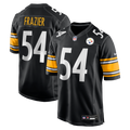 Pittsburgh Steelers Zach Frazier Nike Black Game Jersey product image 1, provided for visual reference and product detail