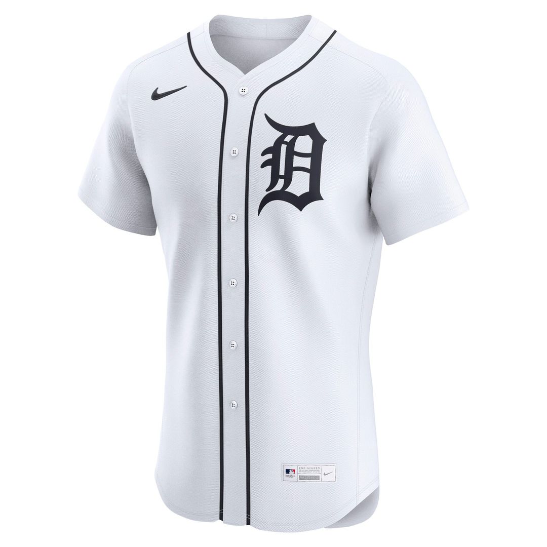 Detroit Tigers Nike Navy Alternate 2 Elite Jersey product image 8, provided for visual reference and product detail review