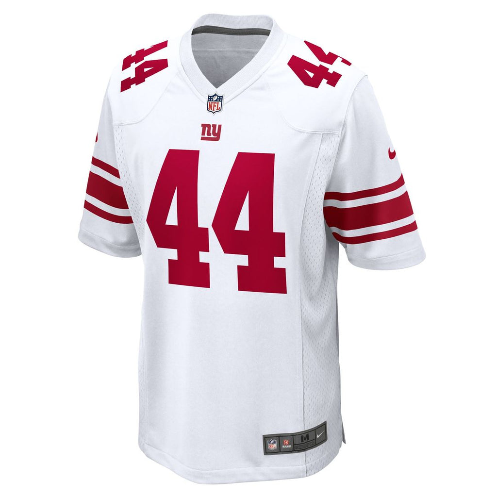 New York Giants Cam Skattebo Nike White Game Jersey product image 5, provided for visual reference and product detail review