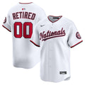 Washington Nationals Nike White Home Limited Pick-A-Player Retired Roster Jersey product image 1, provided for visual
