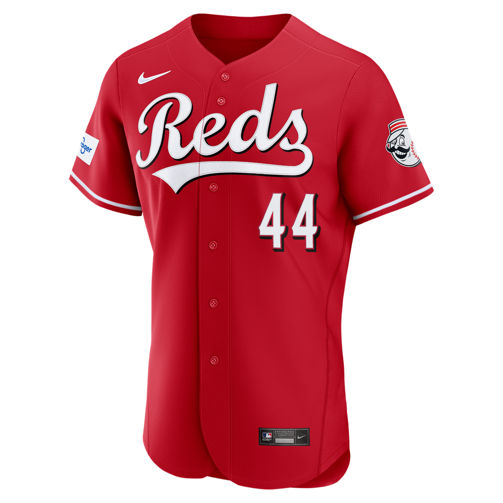Cincinnati Reds Elly De La Cruz Nike White Home Authentic Sponsor Patch Jersey product image 8, provided for visual