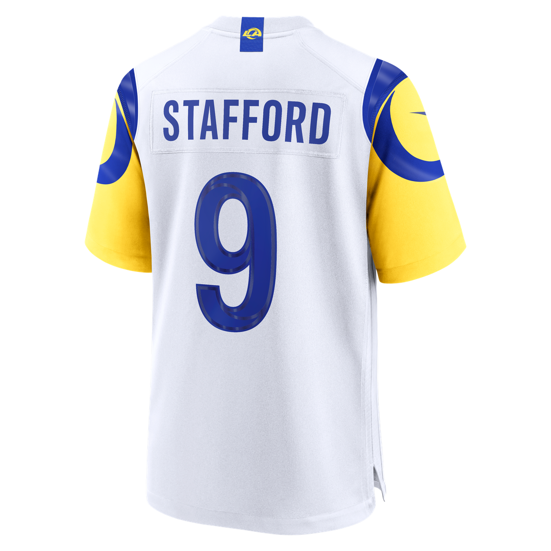 Los Angeles Rams Matthew Stafford Nike White White Game Player Jersey product image 6, provided for visual reference and