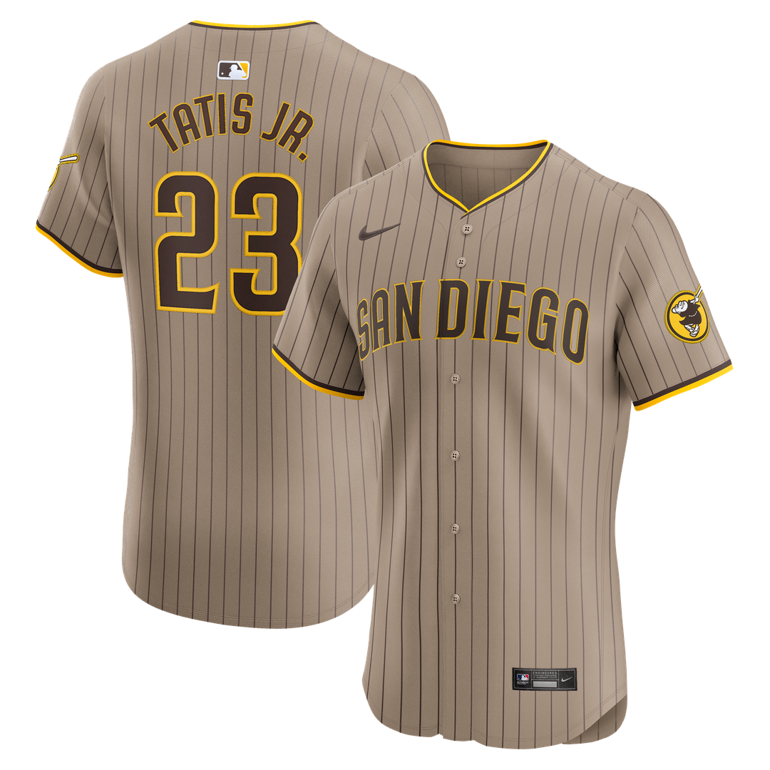 San Diego Padres Fernando Tatis Jr. Nike White Home Elite Jersey product image 7, provided for visual reference and product