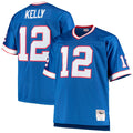 Buffalo Bills Jim Kelly Mitchell & Ness Royal Big & Tall 1990 Retired Player Replica Jersey product image 1, provided for