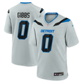 Detroit Lions Jahmyr Gibbs Nike Silver 2026 Rivalries Collection Game Jersey product image 1, provided for visual reference