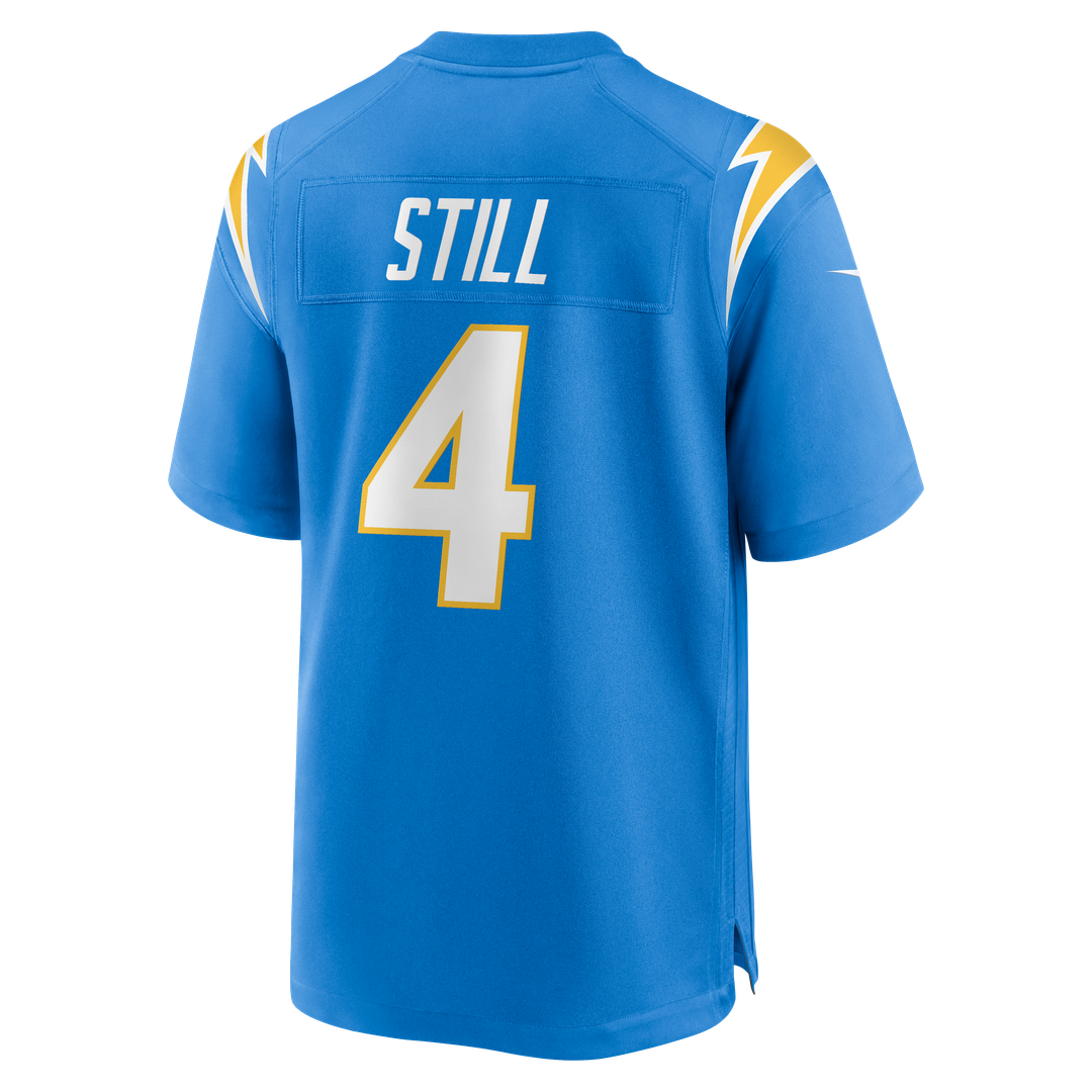 Los Angeles Chargers Tarheeb Still Nike Powder Blue Team Game Jersey product image 3, provided for visual reference and