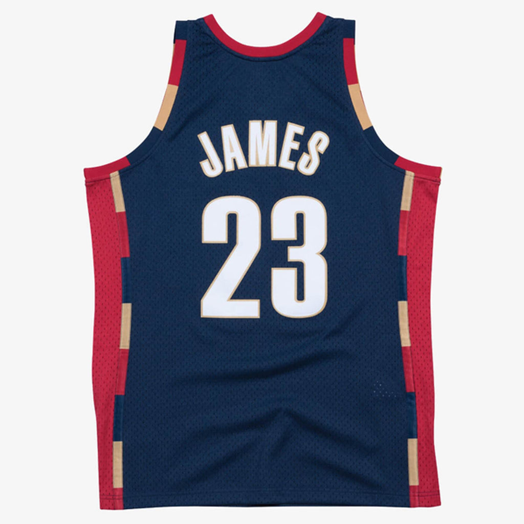 Men's Mitchell & Ness LeBron James Navy Cleveland Cavaliers product image 3