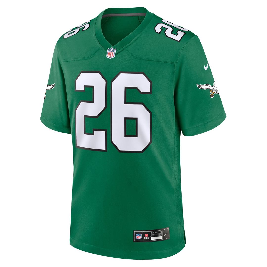 Philadelphia Eagles Saquon Barkley Nike White Game Jersey product image 41, provided for visual reference and product detail