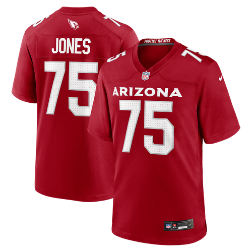 Arizona Cardinals Christian Jones Nike Cardinal Team Game Jersey product image 1, provided for visual reference and product