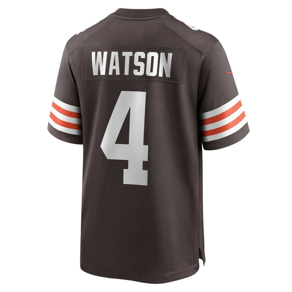 Cleveland Browns Deshaun Watson Nike White Game Jersey product image 9, provided for visual reference and product detail