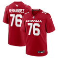 Arizona Cardinals Will Hernandez Nike Cardinal Team Game Jersey product image 1, provided for visual reference and product