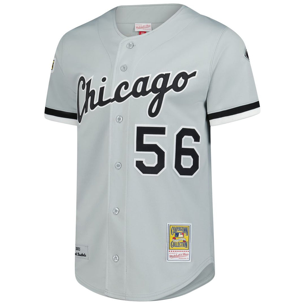 Chicago White Sox Mark Buehrle Mitchell & Ness Gray 2005 Throwback Authentic Jersey product image 2, provided for visual