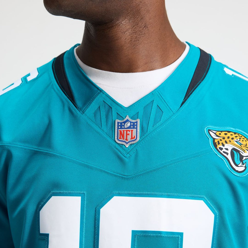 Jacksonville Jaguars Trevor Lawrence Nike Teal Team Vapor F.U.S.E. Stitched Limited Jersey product image 8, provided for