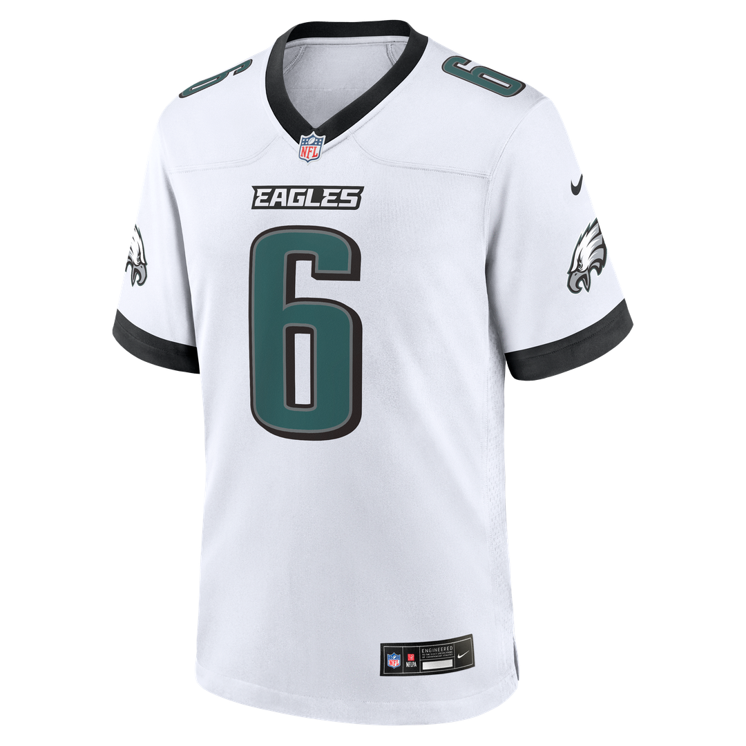 Philadelphia Eagles DeVonta Smith Nike Midnight Green Team Game Jersey product image 11, provided for visual reference and