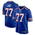 Buffalo Bills Chase Lundt Nike Royal Team Game Jersey product image 1, provided for visual reference and product detail