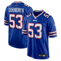 Buffalo Bills Lloyd Cushenberry III Nike Royal Team Game Jersey product image 1, provided for visual reference and product