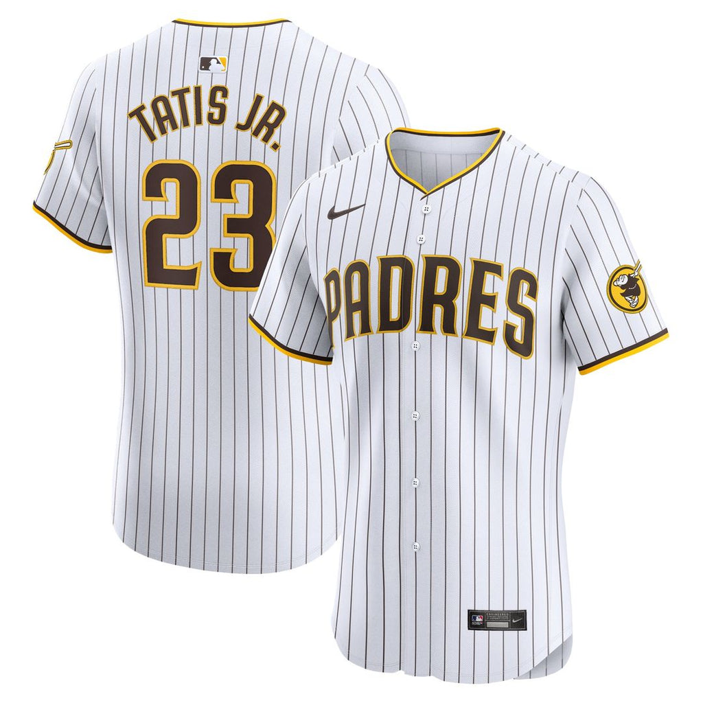 San Diego Padres Fernando Tatis Jr. Nike White Home Elite Jersey product image 4, provided for visual reference and product